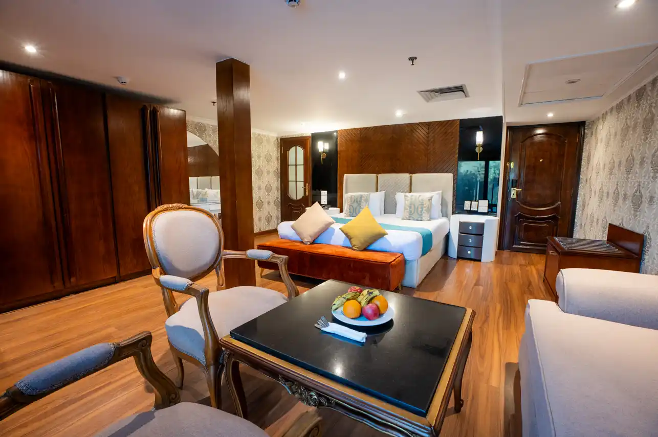 Cabin aboard the City and Sea Adonis Nile Cruise Nile cruise